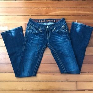 Rock Revival Tall bootcut jeans. Size 28.Inseam 34